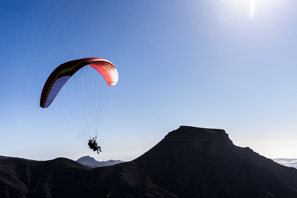 Vuelo parapente larga duración