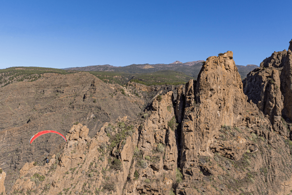 Vuelo parapente larga duración