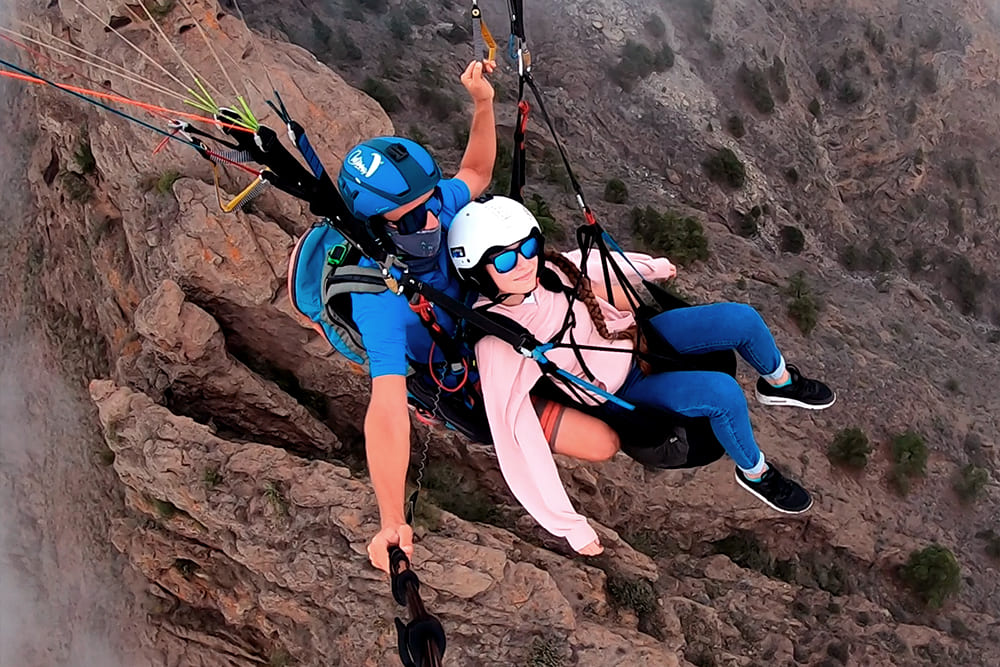 Vuelo parapente Ifonche