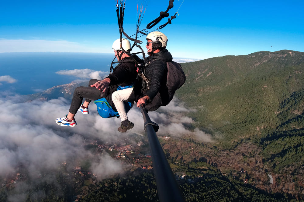 Vuelo parapente Izaña