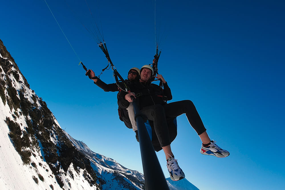 Vuelo parapente Izaña