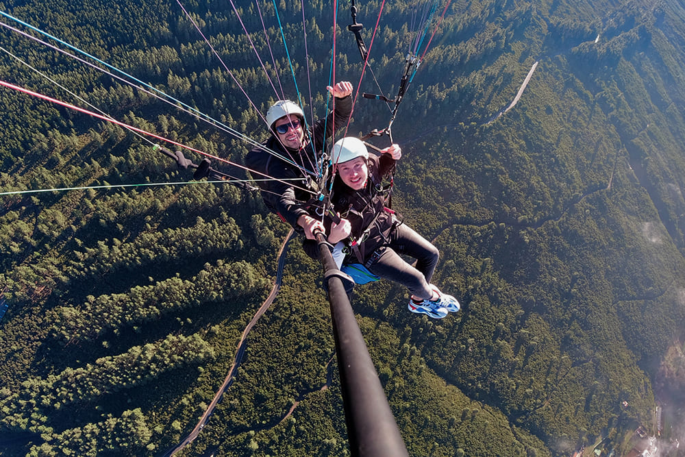 Vuelo parapente Izaña