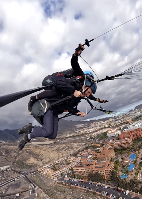 Vuelo parapente Extreme