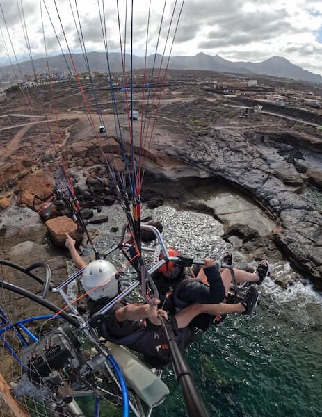 vuelo paratrike travesia