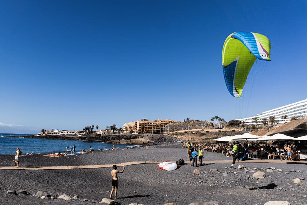 paragliding in tenerife south