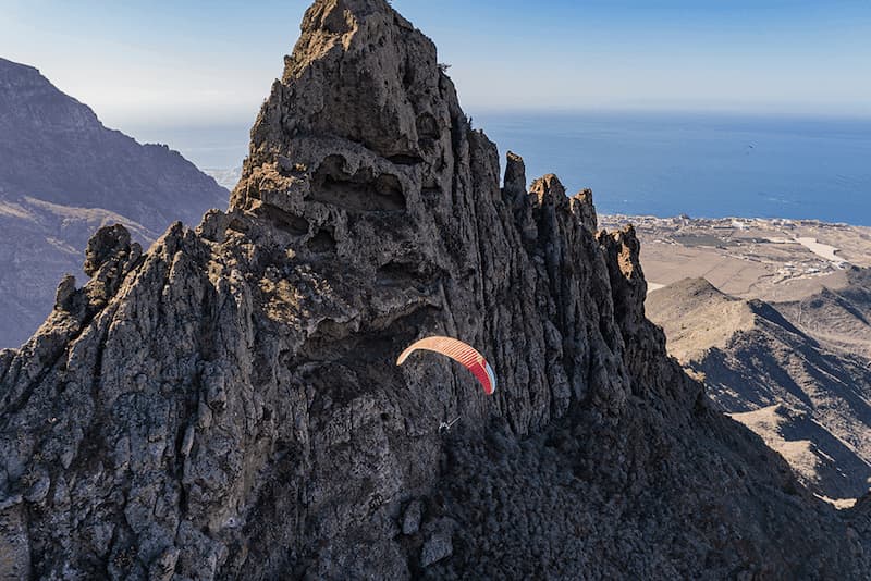 paragliding tandem tenerife