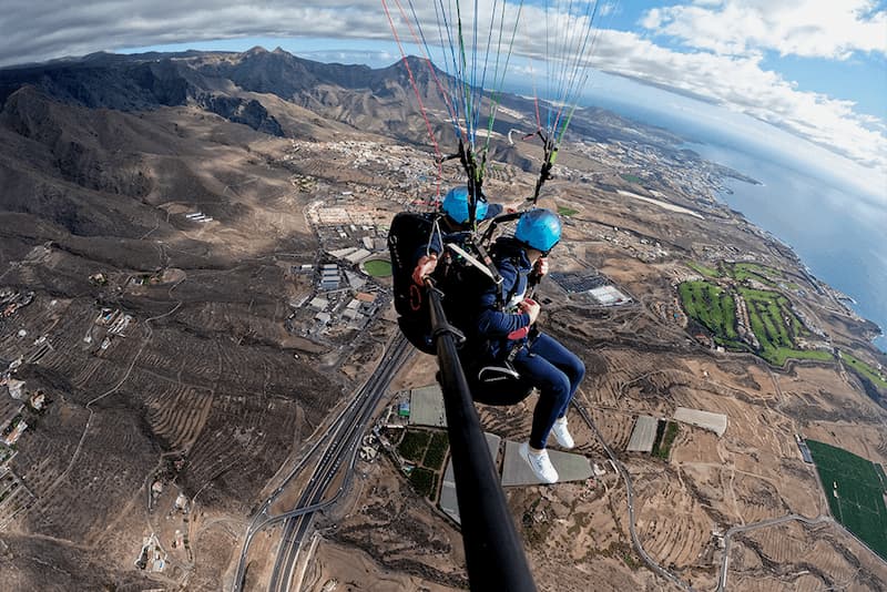 paragliding tenerife
