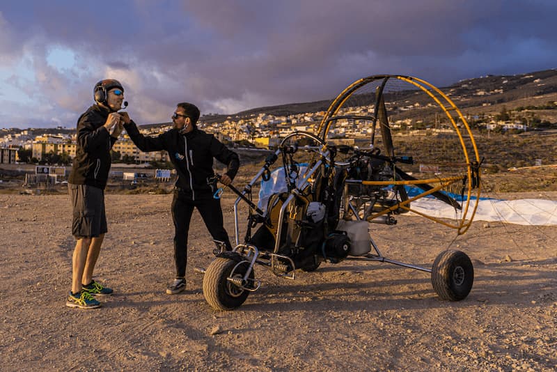 tenerife paragliding